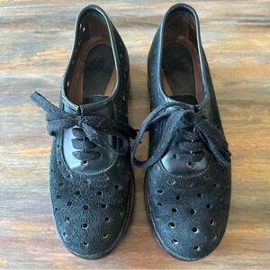 Marni Lace Up Shoes Black Suede 8